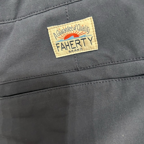 Faherty all day shorts blue color mens - Picture 5 of 9